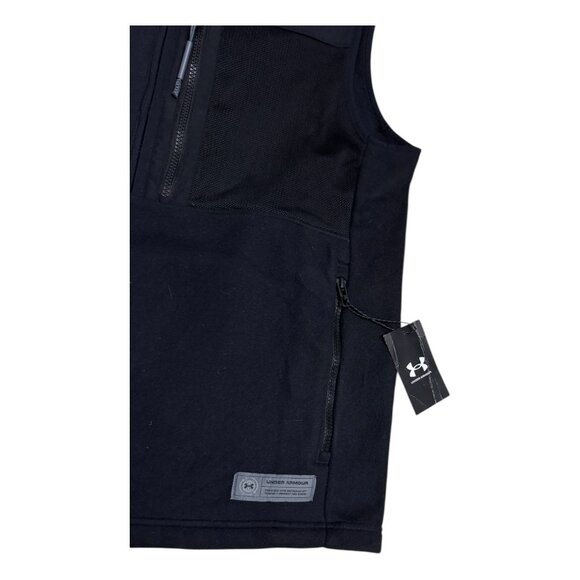 UNDER ARMOUR Fleece Half Zip Outdoor Winter Casual Vest Mens Medium - NWT - Picture 5 of 5